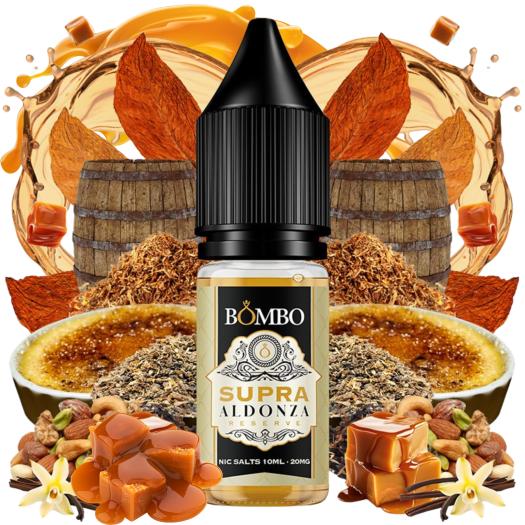 Supra Aldonza Reserve 10ml - Platinum Tobaccos Nic Salts by Bombo