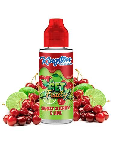 Sweet Cherry & Lime – GET FRUITY - Kingston E-liquids 100ml + Nicokits Gratis