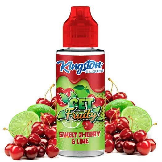 Sweet Cherry & Lime – GET FRUITY - Kingston E-liquids 100ml + Nicokits Gratis