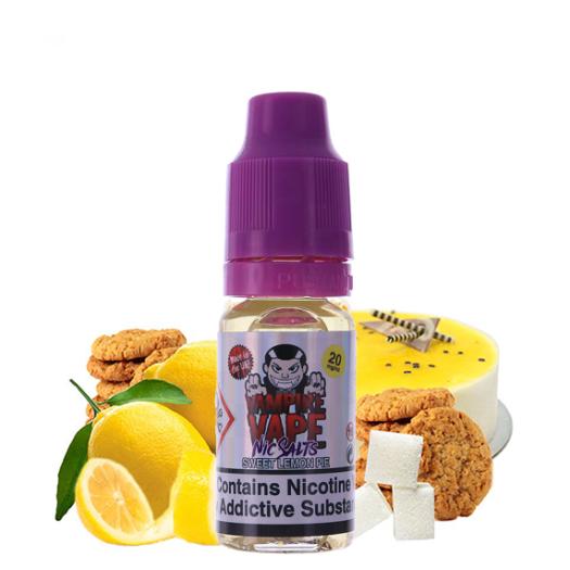 SWEET LEMON PIE Líquido con Sales de Nicotina 10ml - 20mg - Vampire Vape