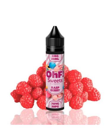 Sweets Raspberry 50ml + Nicokits gratis - OhFruits E-Liquids