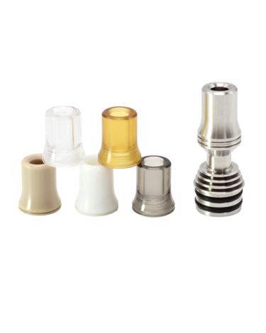 SXK Drip Tip Style Tombogiri baby MTL Driptips Set (6 in 1) para Billet / Boro AIO Box Mod