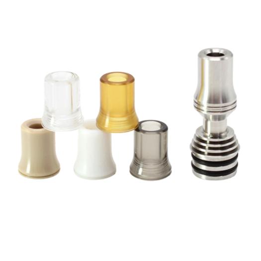 SXK Drip Tip Style Tombogiri baby MTL Driptips Set (6 in 1) para Billet / Boro AIO Box Mod