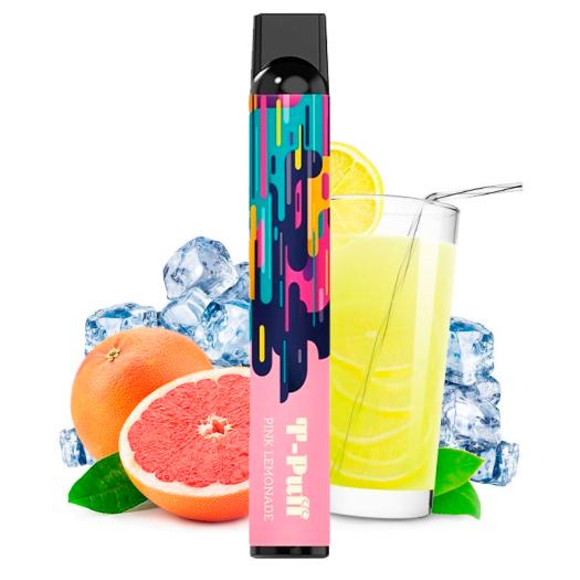 T-Puff Mesh 600 puff Pink Lemonade 20mg - Tribal Force