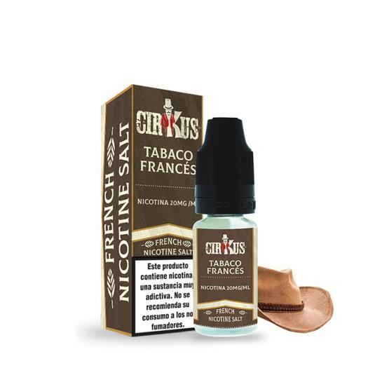 TABACO FRANCES - Cirkus Salt 10 ml - 20 mg - Líquido con SALES DE NICOTINA