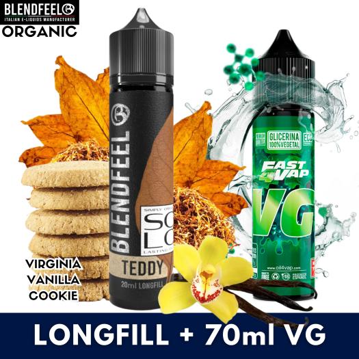 TEDDY 20ml/60 (Longfill) Blendfeel + 70ml VG Fast