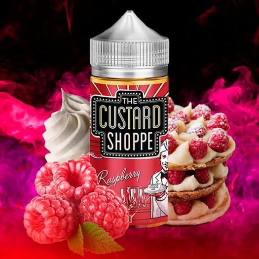 The Custard Shoppe Raspberry 100ml + Nicokits Gratis ✅