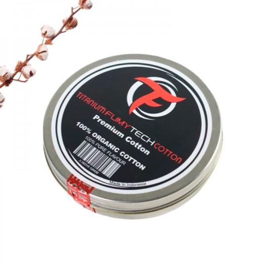 Titanium Fumytech Cotton Premium - Fumytech X Titanium Fiber cotton