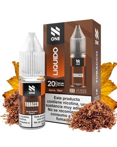 Tobacco 10ml – Líquido con SALES DE NICOTINA - N-One