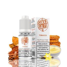 TOBACCO - SUKKA SALTS 10 ml - 10 mg y 20 mg - Líquido con SALES DE NICOTINA