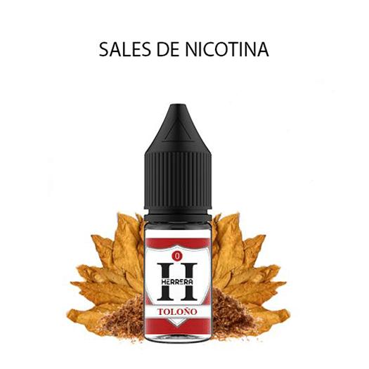 TOLOÑO Herrera Sais de nicotina 10 ml - 06 mg- 12 mg y 20 mg - Líquido con SAIS DE NICOTINA
