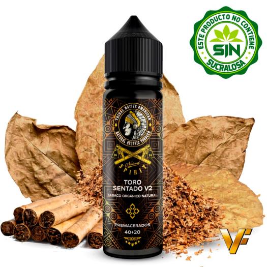TORO SENTADO V2 Líquidos VapFip 40ml + 20 ml Nicokits - VapFip