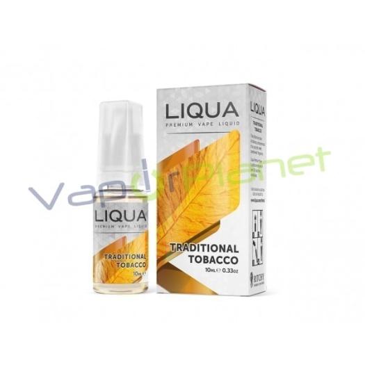 Traditional Tobacco Liqua 10 ml - CAIXA COMPLETA 10 pcs