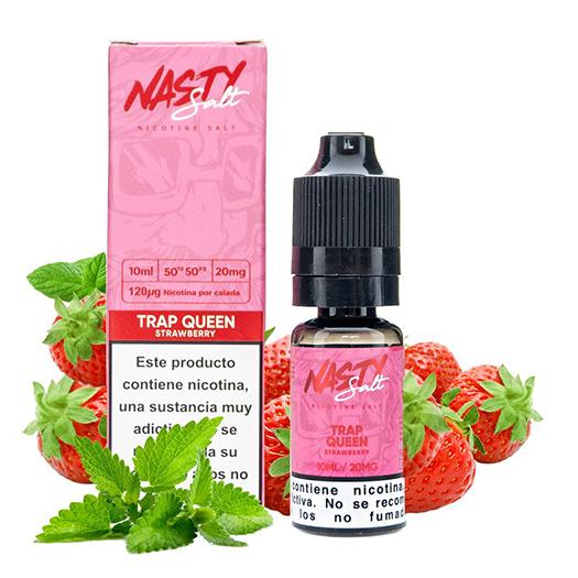 TRAP QUEEN - NASTY JUICE 10 ml - 10 mg y 20 mg - Líquido con SALES DE NICOTINA