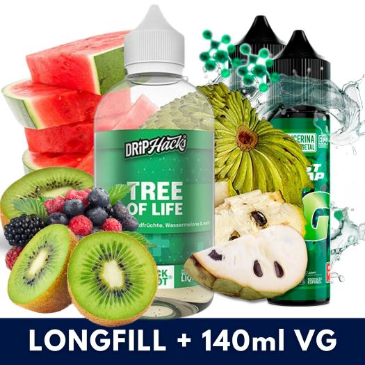 Tree of Life 50ml/250 Aroma (Longfill) Drip Hacks + 140ml VG Fast Tree of Life 50ml/250 Aroma (Longfill) Drip Hacks + 140ml VG Fast
