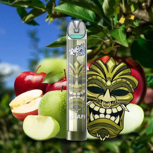 Tribal Puff Double Apple - POD DESCARTÁVEL - SEM NICOTINA