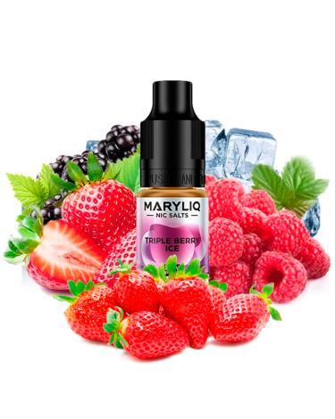 Triple Berry Ice Nic Salt 20mg 10ml - Maryliq by Lost Mary