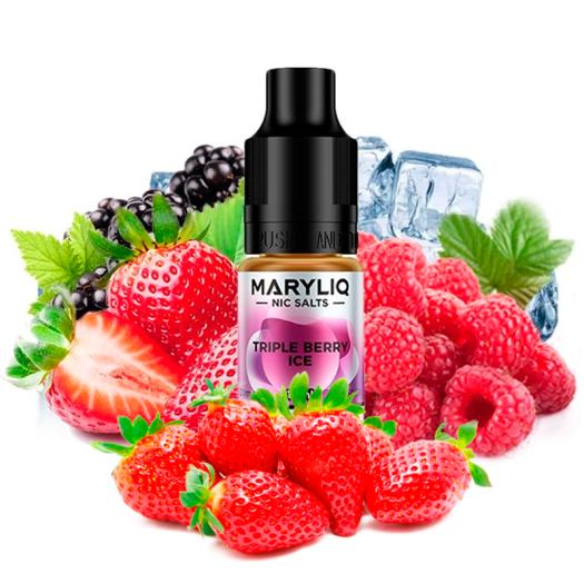Triple Berry Ice Nic Salt 10ml - Maryliq by Lost Mary