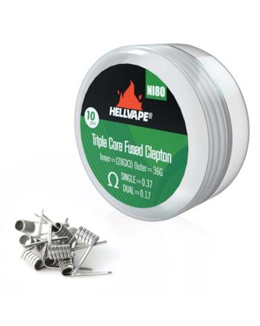 Triple Core Fused Clapton NI80 - Hellvape