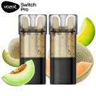 Triple Melon | Pack 2 uds | Cartuchos Pré-Carregado 20mg Vozol Switch Pro