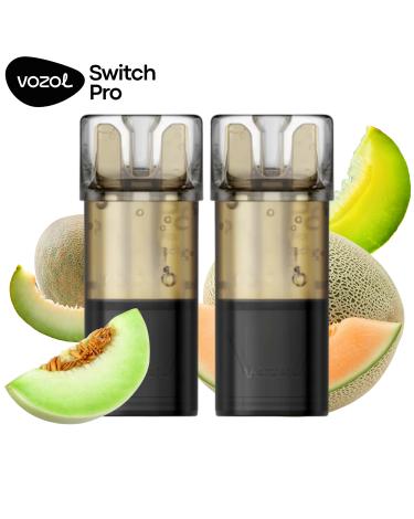 Triple Melon | Pack 2 uds | Cartuchos Pré-Carregado 20mg Vozol Switch Pro