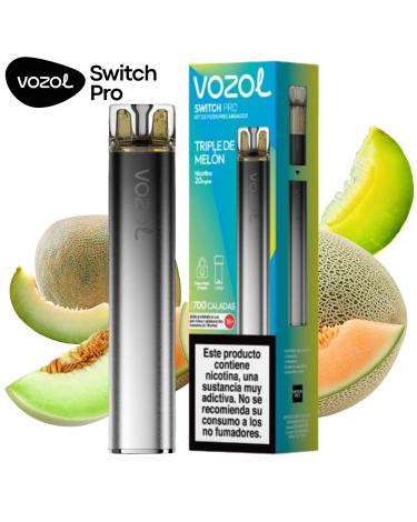 Triple Melon | Vozol Switch Pro Starter Kit | Sais de Nicotina 20mg