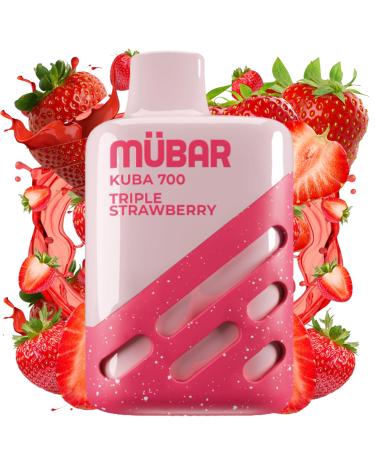 TRIPLE STRAWBERRY Mübar Kuba 700 20mg