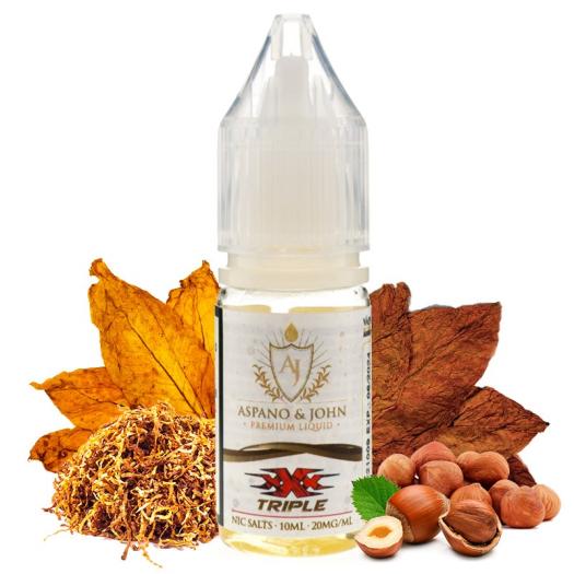 TRIPLE X- Aspano & John 10 ml -10mg y 20mg - SALES DE NICOTINA