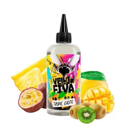 TROPIC EXOTIC 0mg 200ml + 4 Nicokits Gratis - Yellow Fiva by Joe's Juice