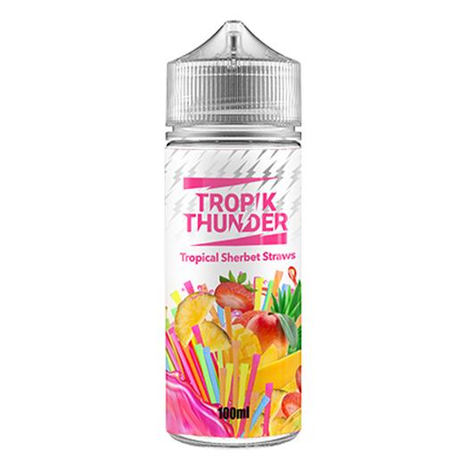 Tropical Sherbet Straws By Tropik Thunder 100ml + 2 Nicokit Gratis (120ml a 3mg)