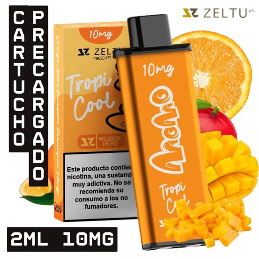 TropiCool Cartucho pré-preenchido com líquido ZELTU X³