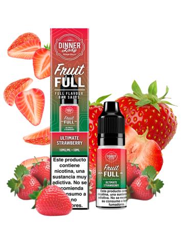 Ultimate Strawberry Dinner Lady Salts Fruit Full 10ml