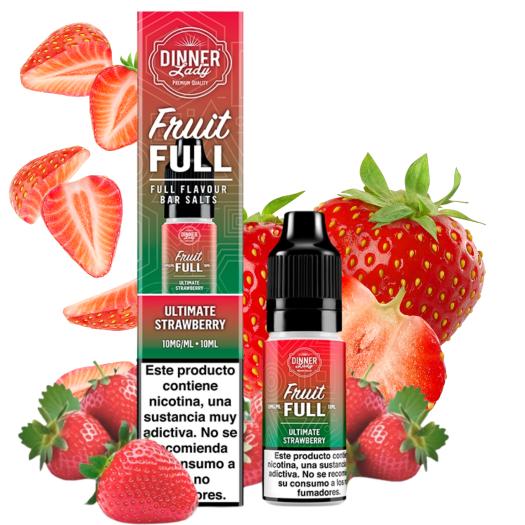 Ultimate Strawberry Dinner Lady Salts Fruit Full 10ml