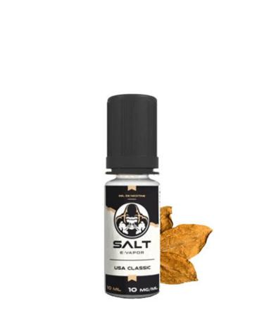 USA Classic Tobacco Salt e-Vapor 10 ml – 10 mg y 20 mg – Líquido con SALES DE NICOTINA