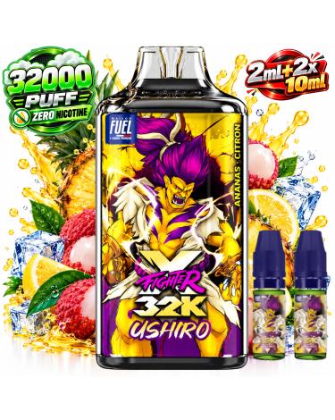 USHIRO XFighter 32K | SEM NICOTINA 0mg | 32.000 Puff