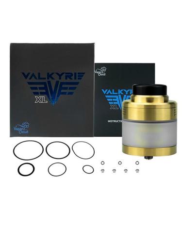 Valkyrie XL RTA 40mm Gold - Vaperz Cloud