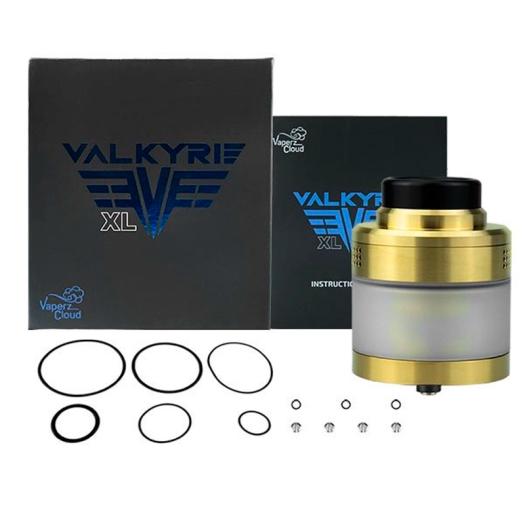 Valkyrie XL RTA 40mm Gold - Vaperz Cloud