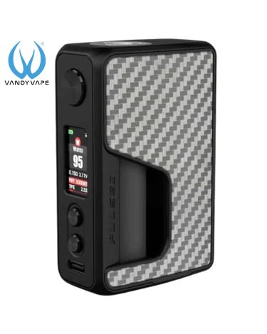 Vandy Vape Pulse V2 BF Mod Silver Carbon Fiber