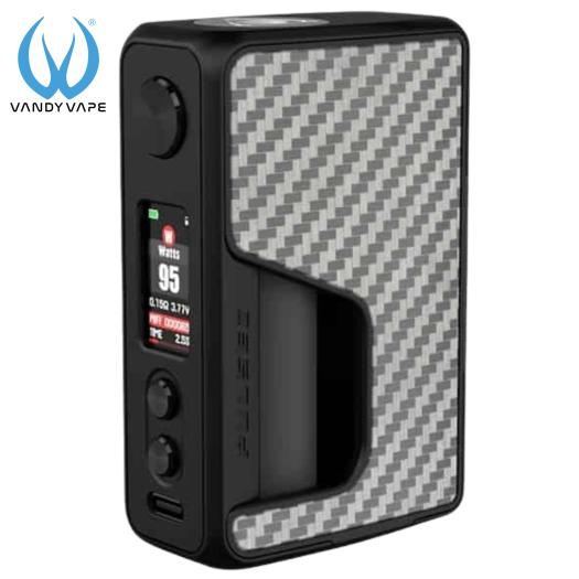Vandy Vape Pulse V2 BF Mod Silver Carbon Fiber
