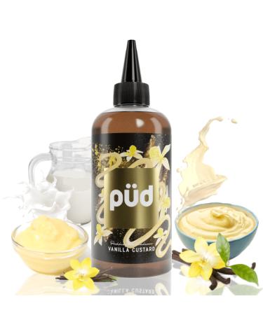 VANILLA CUSTARD 0mg 200ml + 4 Nicokits Gratis - Püd by Joe's Juice