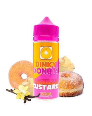 ▷ Vanilla Custard 100ml + 2 Nicokit Gratis - Dinky Donuts 【120ml】
