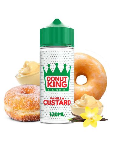 ▷ Vanilla Custard 100ml + 2 Nicokit Gratis - Donut King 【120ml】
