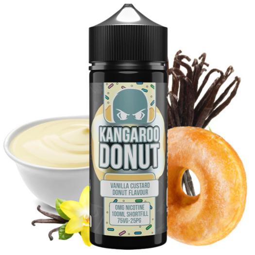Vanilla Custard Donut 100ml - Kangaroo Custard
