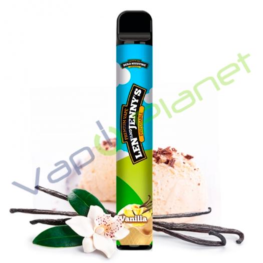 Vanilla Len & Jenny's - Cápsula descartável - Sem nicotina