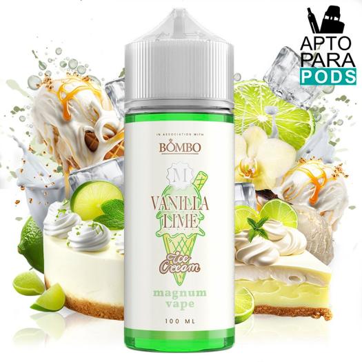 Vanilla Lime Ice Cream 100ml + Nicokits - Magnum Vape