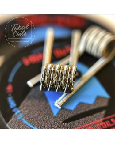 Vape Over 0´10ohm Tobal Coils - Resistencias Artesanales Tobal Coils