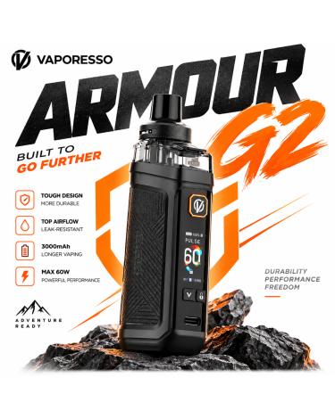 Vaporesso ARMOUR G2 | Pod Mod 60W 3400mAh
