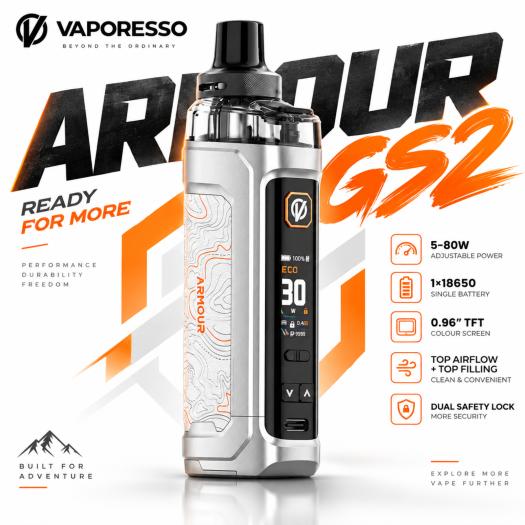 Vaporesso ARMOUR GS2 | Pod Mod 80W 18650