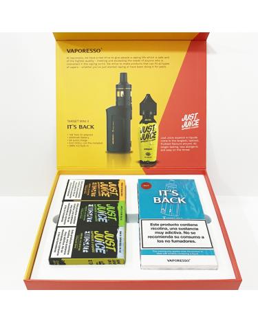 Vaporesso Target Mini II + Just Juice PACK - Limited Edition (Cor: RED)