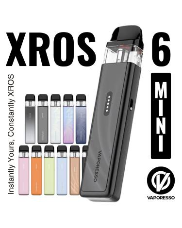 Vaporesso Xros 6 Mini Pod Kit 1500mAh Corex 3.0